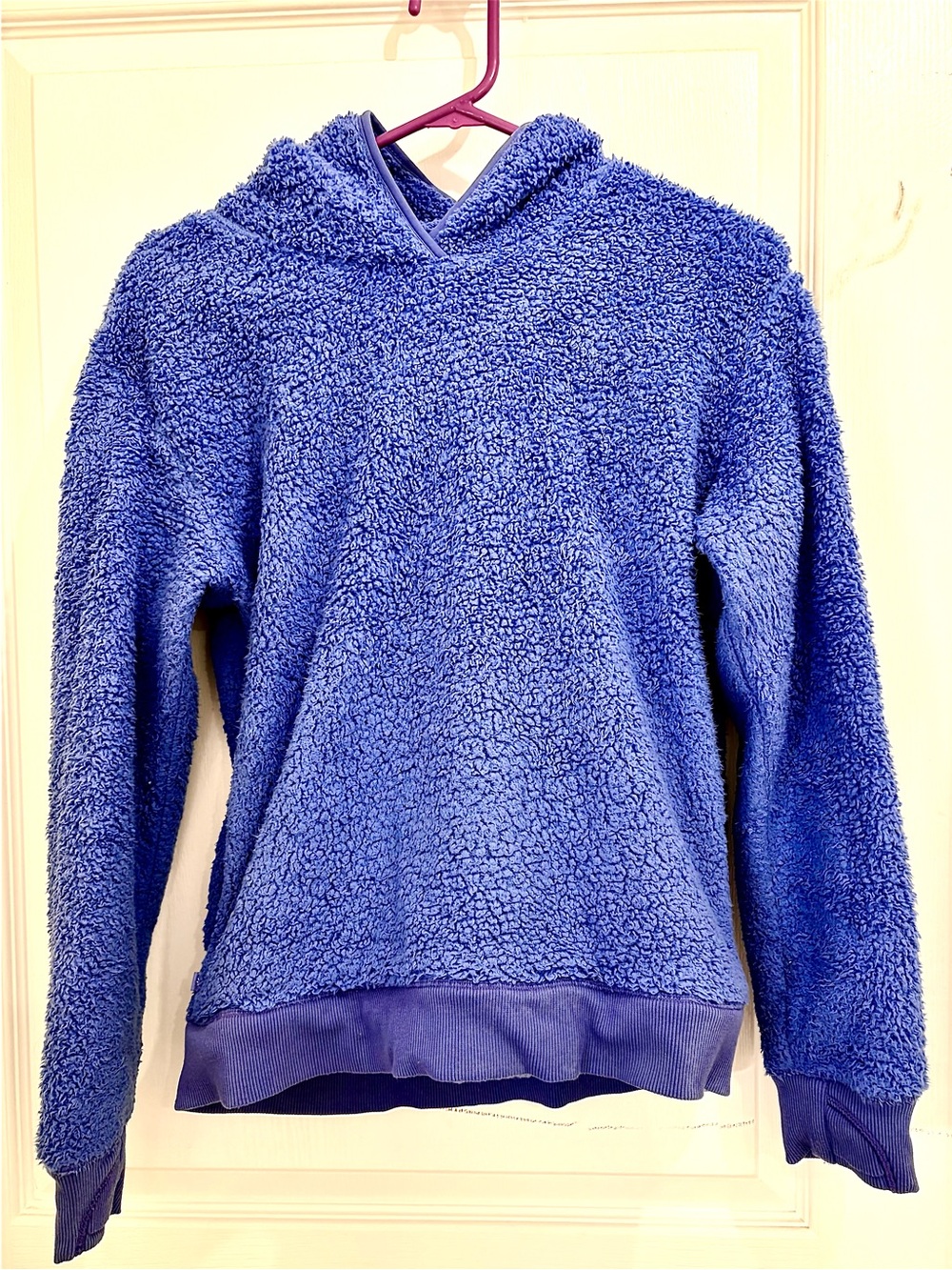 Athleta Girl Blue Plush Sherpa Jacket